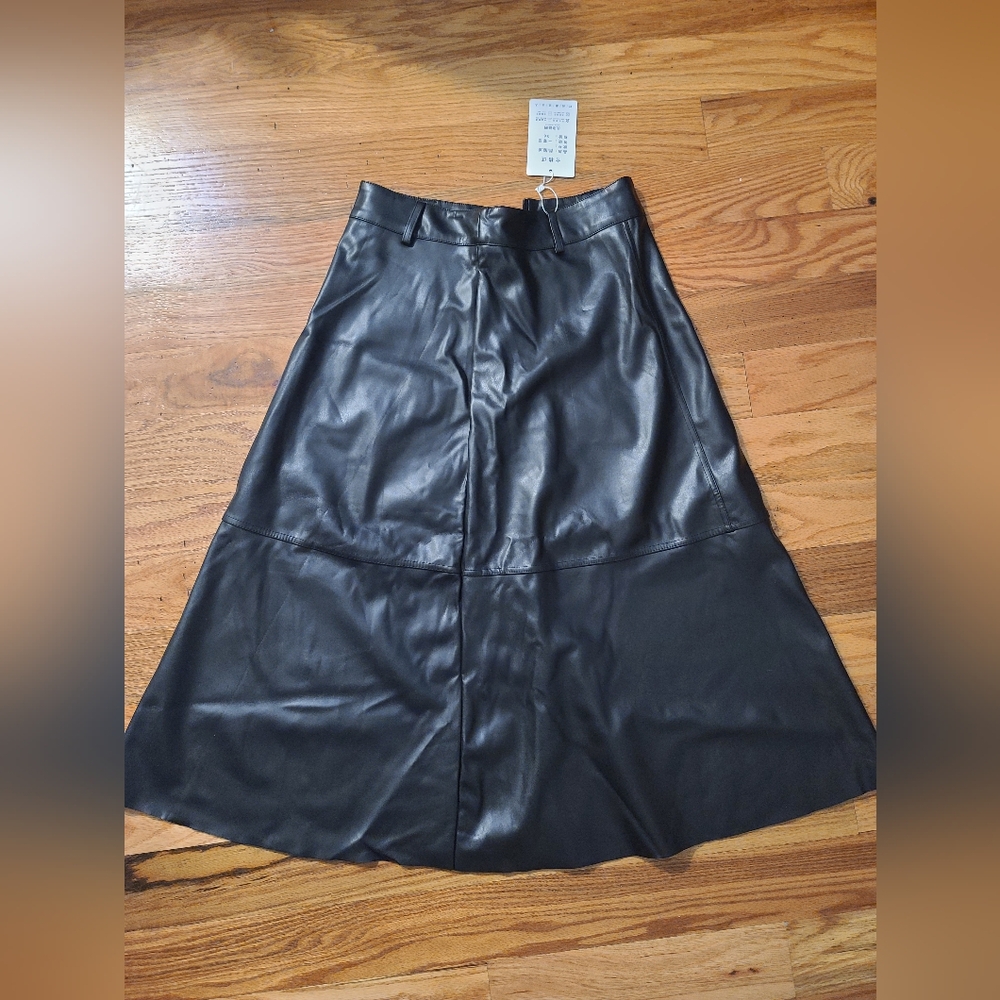 Beautiful Soft Vegan Leather Skirt